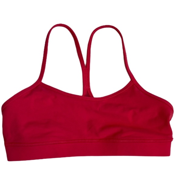 Pink Lululemon Sports Bra size 6